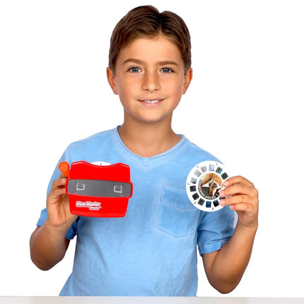 Basic Fun 2063 Viewmaster Discovery Kids Endangered Species, Red, for 3 years to 18 years