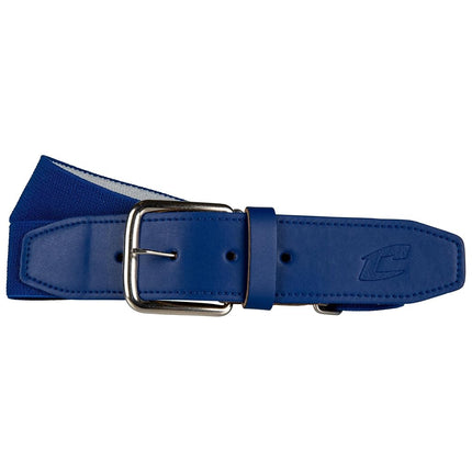 CHAMPRO Men's Brute Baseball Belt with Leather Tab