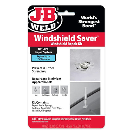 JB-Weld JB-2100 Windshield Saver Repair Kit, 2 fl.