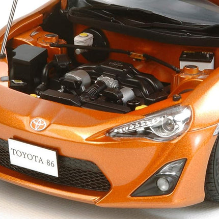 TAMIYA 300024323 Toyota GT86 Model Kit - Highly Detailed Model 1:24 Scale Moving Wheels and Steering 116 Pieces