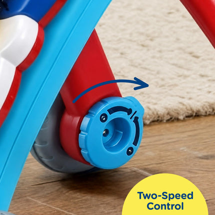 Andador de aprendizaje VTech Sit-To-Stand (embalaje sin frustraciones), azul