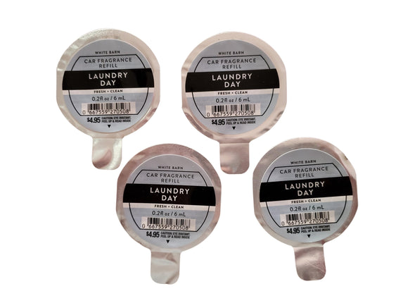 Bath and Body Works Laundry Day Car Disc Refills P