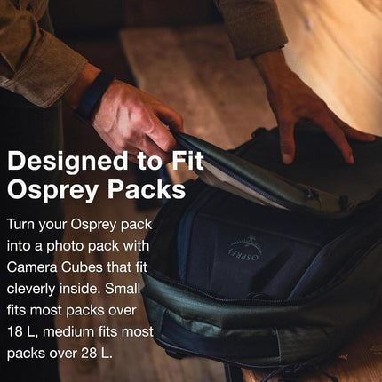 Funda de cámara Osprey Camera Cube M, talla única