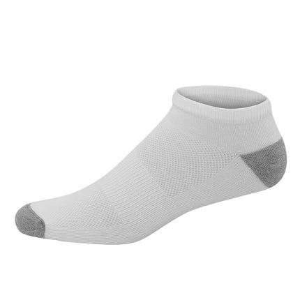 Hanes Men's FreshIQ X-Temp Low Cut Socks (12 pack), White