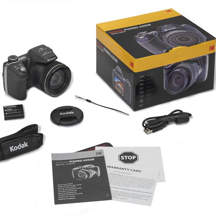 Kodak AZ528 - Astro Zoom Kodak 52X Optical Zoom 16Mp Cmos, Midnight Blue