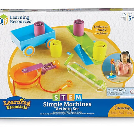 Learning Resources STEM - Simple Machines Activity Set