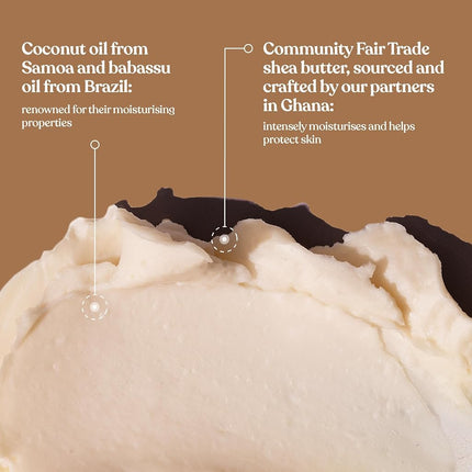 The Body Shop Coconut Body Butter, 96hr Moisture, 200ml