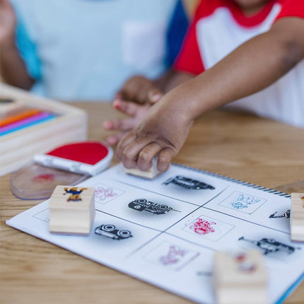 Melissa & Doug PAW Patrol Wooden Stamps Activity Set With Markers
