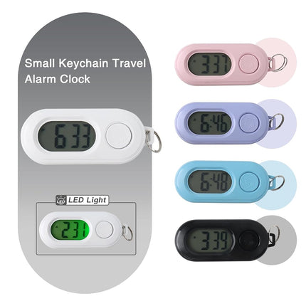 Small Glass Desktop Whiteboard with Clock, Mini Pure Glass Dry-Erase, Mint