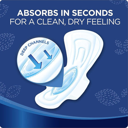 Always Maxi, Size 5, Extra Heavy Overnight Pads with Flexi-Wings, Unscented, 27 Count. 2 Pack. (Includes (2) 27-Count Packages So You are Getting 54 Pads Total.) Jumbo Pack. Over 4 Month Supply.