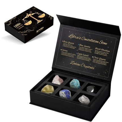 Libra Crystals Gift Set, Libra Zodiac Signs Healin