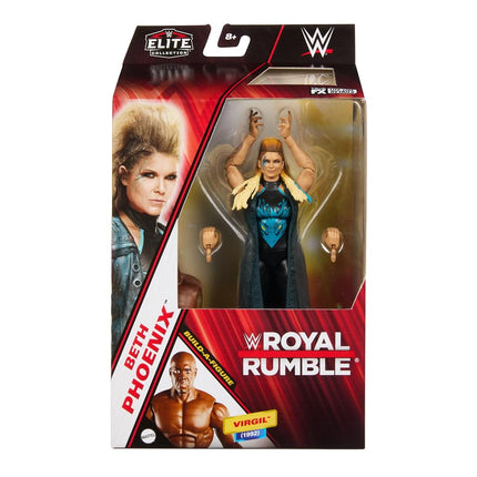 WWE Elite Collection Action Figure Royal Rumble Beth Phoenix with Accessory and Virgil Build-A-Figure Parts, HVF81