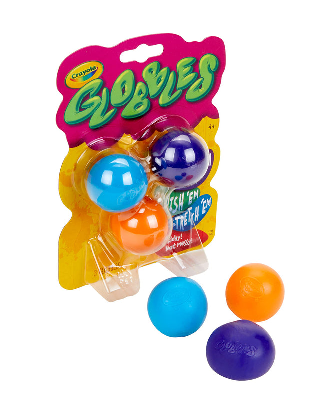 CRAYOLA GLOBBLES 3/PKG ASSRT COLR