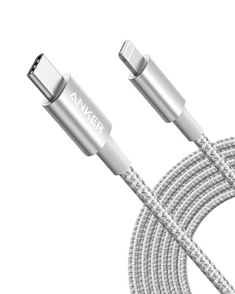 Anker USB C to Lightning Cable, New Nylon USB-C to
