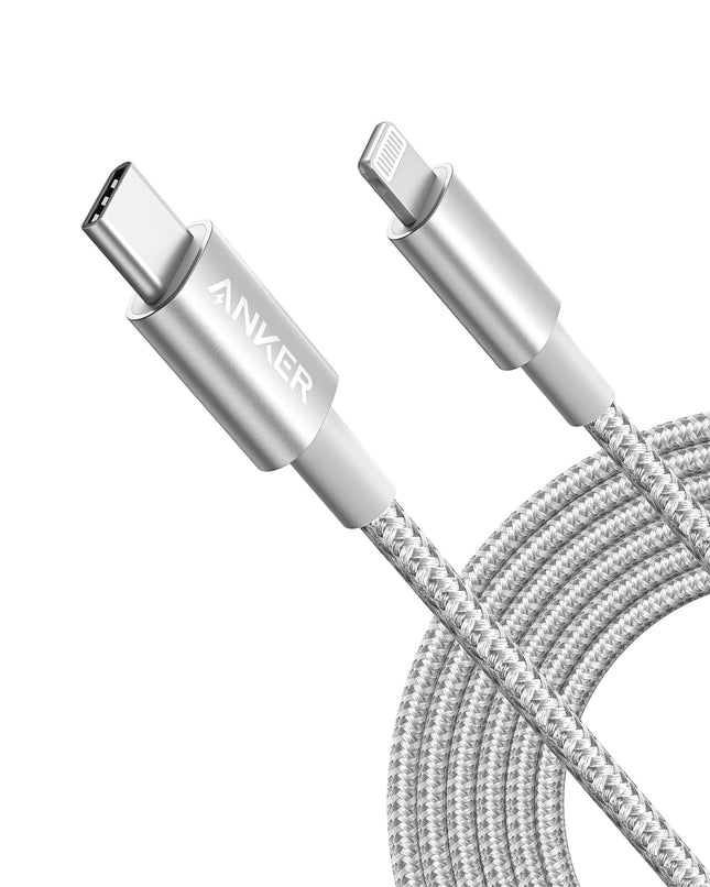 Anker USB C to Lightning Cable, New Nylon USB-C to