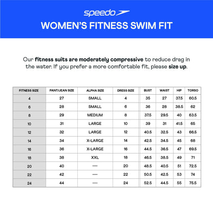 Speedo Traje de Baño de una Pieza para Mujer Endurance Ultraback Corte Contemporáneo Liso