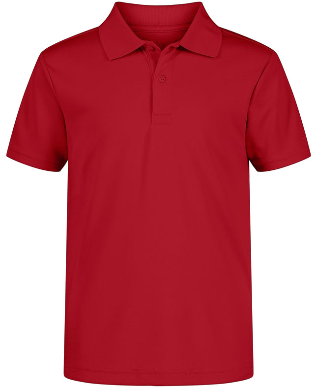 Nautica Boys' School Uniform Short Sleeve Polo Shi