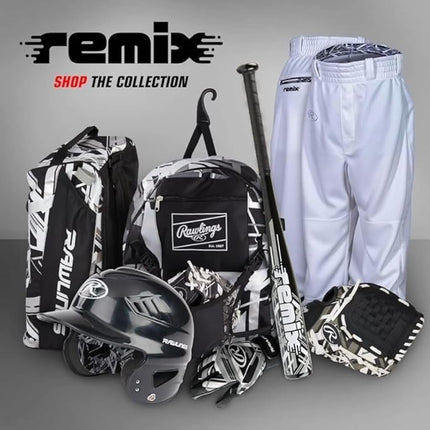 Rawlings | Remix T-Ball & Youth Baseball Glove | Right Hand Throw | 9" | Blue