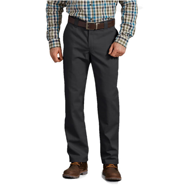 Dickies Mens Active Waist Regular Fit Pants, Black