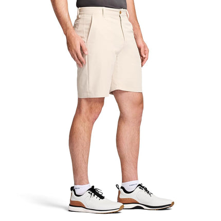 IZOD Men’s 9.5" Micro Poly Classic Fit Golf Short, Stonedust, 42