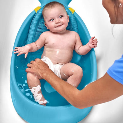 Skip Hop 235465 Moby Smart Sling 3-Stage Baby Bath Tub, Blue