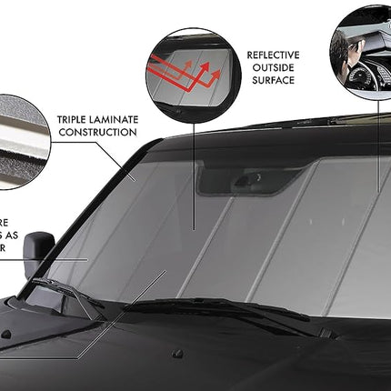 Covercraft Silver UVS100 Custom Sunscreen UV10541SV