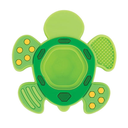 Teethe N' Pop Sensory Play Teether, BPA Free, 3+m, Turtle