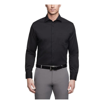 Van Heusen Men's Dress Shirt Regular Fit Stain Shi