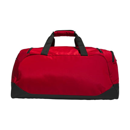 adidas Defender 5 Large Duffel Bag (100 L), Team Power Red 2/White, Medium (59L), Defender 5.0 Duffel Bag, Travel Duffel Bag, Durable Sports Bag for Men and Women
