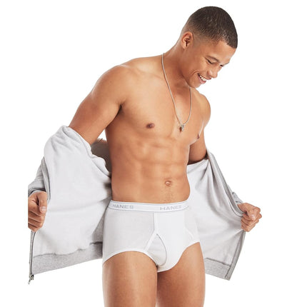 Hanes Men's 9-Pack Brief - white - 2X