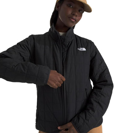 The North Face Doudoune Femme Junction (Tailles Standard et Grandes Tailles) | Manteau d'Hiver avec Finition Déperlante et Poches Main Zippées Sécurisées, TNF Black, XX-Large