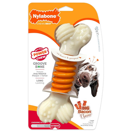 Nylabone Extreme Tough Pro Action Dog Chew Toy, Cl