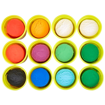 Play Doh Jewel Colors Bulk 12-Pack of 4-Ounce Cans, Party Favors, Back to School Gifts, Prizes, & Party Favors, Kids Arts & Crafts, Preschool Toys, Ages 2+ (Amazon Exclusive)