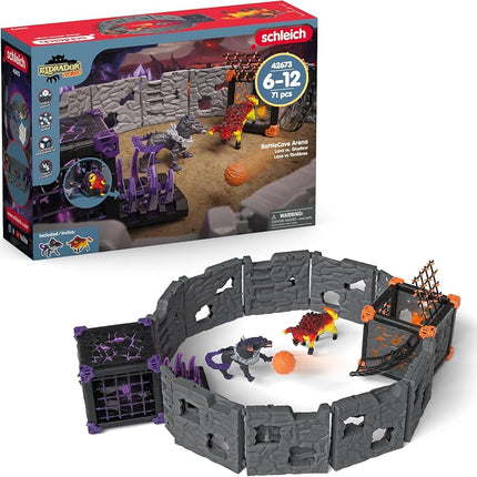 Schleich Eldrador - 71Pc Battlecave Arena: Lava Vs