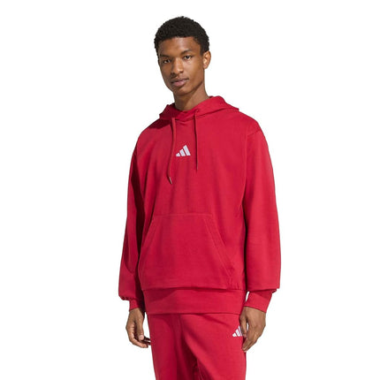 adidas mens Essentials Feelcozy Fleece Hoodie, Mar