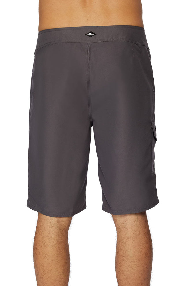 Boardshorts sólidos Santa CRUZ 2.0 O'Neill para hombre, color antracita, talla 32
