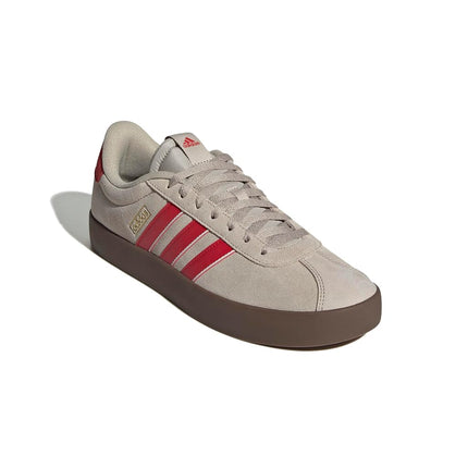 adidas Men's Vl Court 3.0 Wonder Beige/Better Scarlet/Core White 5.5 UK 38 2/3 EU