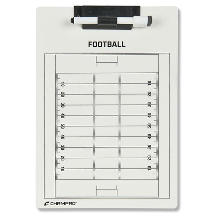 Champro Football Coach's Board (White, 12 x 9-Inch)