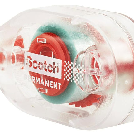 Scotch Double Sided Adhesive Roller.27 Inches x 26 Feet (6061)