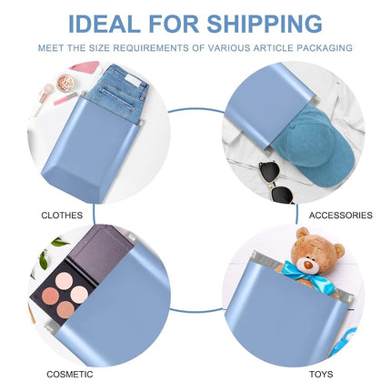 Metronic Poly Mailers 10x13 100 Pcs | Medium Size Shipping Envelopes for Clothing | Large Mailing Bags, Waterproof and Tear-Proof for Small Business - Blue