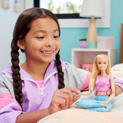 Barbie Made to Move Yoga Doll with Fashions