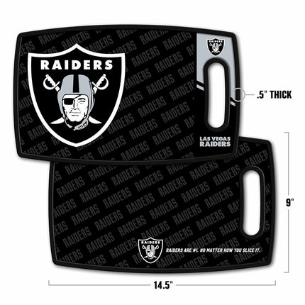 YouTheFan NFL Las Vegas Raiders Logo Series Cutting Board