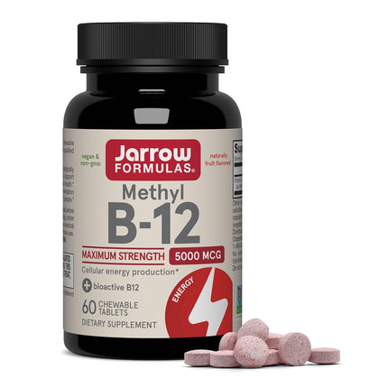 Jarrow Formulas Methylcobalamin (Methyl B12), Supp