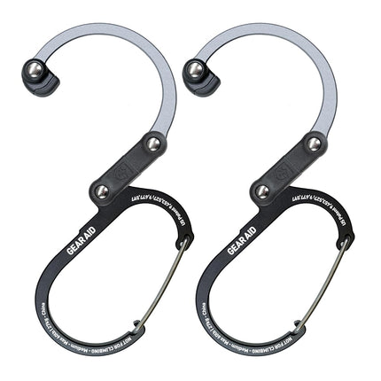 Gear AID HEROCLIP Carabiner Gear Clip and Hook (Me