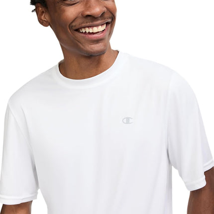 Champion Men's Core Training Tee T-Shirt, White, Large