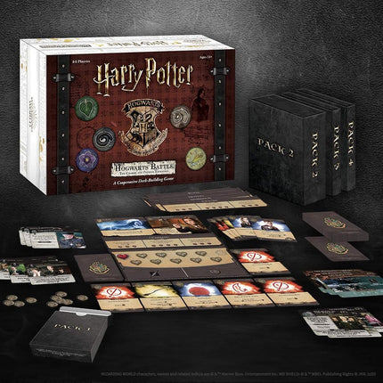 USAopoly DB010-717-002000-04 Harry Potter Hogwarts Battle- The Charms and Potions Expansion Board Game