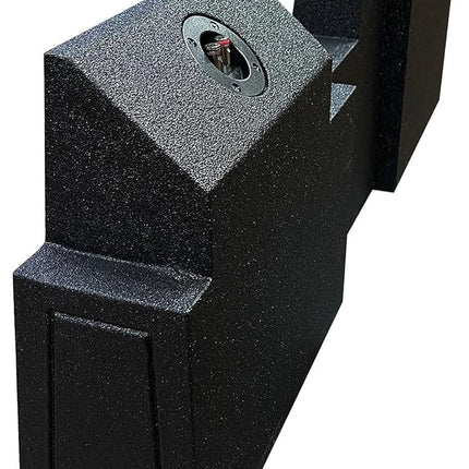 Rockville REC133 Dual 10" Sealed Subwoofer Enclosure, Custom Fit, Durable MDF, Bed Liner Finish, High-Performance Bass, for 2019-2023 Jeep Gladiator Owners