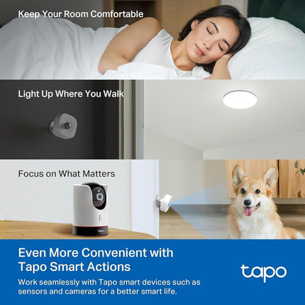 TP-Link Tapo Concentrateur IR & IoT intelligent, Centre de connexion certifié Matter pour appareils et capteurs IR, Nécessite le Wi-Fi 2,4 GHz, Connexions fiables à longue portée (Tapo H110)