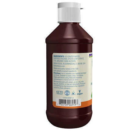 NOW Foods BetterStevia Liquid,8-Ounce