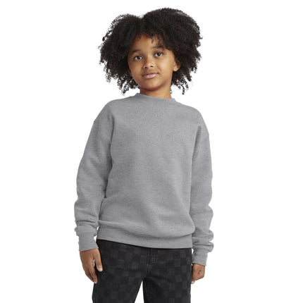 Hanes Garçons Eco Smart Col Rond, Acier Clair, Petit